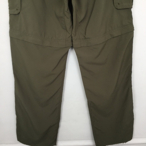 Boy Scouts Cargo Uniform Pants Shorts Convertible Green Hiking Zip Off Outdoor - Picture 9 of 14